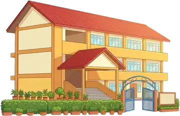 School at the end of the journey